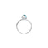 Rainbow Supernova | .925 Sterling Silver | Galaxy Glass Ring